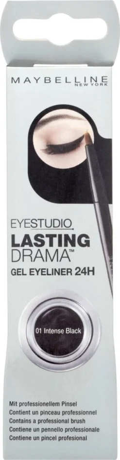 Maybelline Lasting Drama Gel Liner - Zwart - Eyeliner 25 Maybelline Lasting Drama Gel Liner - Zwart - Eyeliner -Cosmetica Winkel 315x1200 8