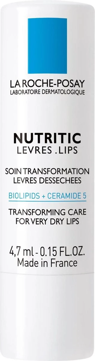La Roche-Posay Nutritic Lippenstick - 4,7ml - (zeer) Droge Lippen 1 La Roche-Posay Nutritic Lippenstick - 4,7ml - (zeer) Droge Lippen
