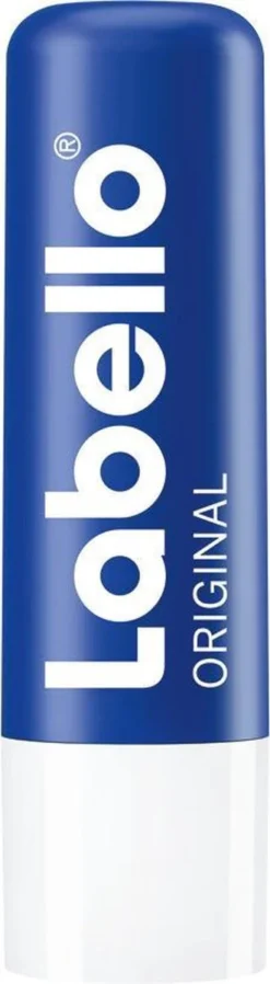 Labello - Lippenbalsem Classic - Lipverzorging - Lipbalm - Droge Lippen - 24 Uurs Werking - Dames - Meisjes - Kunststof - Blauw -Cosmetica Winkel 330x1200