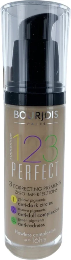 Bourjois 123 Perfect Foundation - 54 Beige Foncé -Cosmetica Winkel 330x1200 5