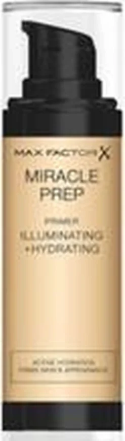 Max Factor Miracle Prep Primer Illuminating & Hydrating - 000 Transparant - 30 Ml -Cosmetica Winkel 341x1200 3