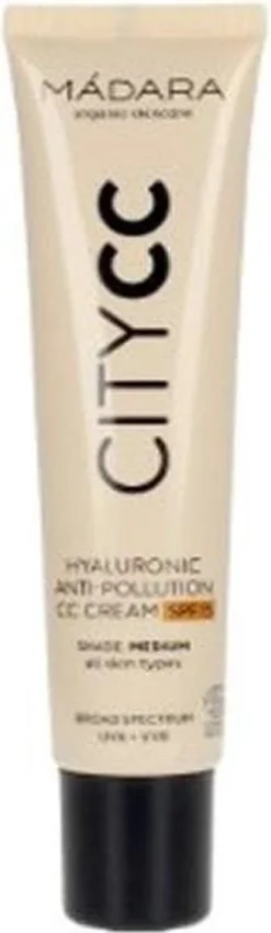 MÁDARA Anti-Pollution CC Cream SPF15 Medium Beige 40ml - Hyaluronzuur -UVA/UVB 21 MÁDARA Anti-Pollution CC Cream SPF15 Medium Beige 40ml - Hyaluronzuur -UVA/UVB -Cosmetica Winkel 349x1200 2