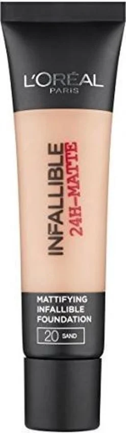L’Oréal Paris Infallible Matte Foundation - 20 Sand 13 L’Oréal Paris Infallible Matte Foundation - 20 Sand -Cosmetica Winkel 350x1200 2