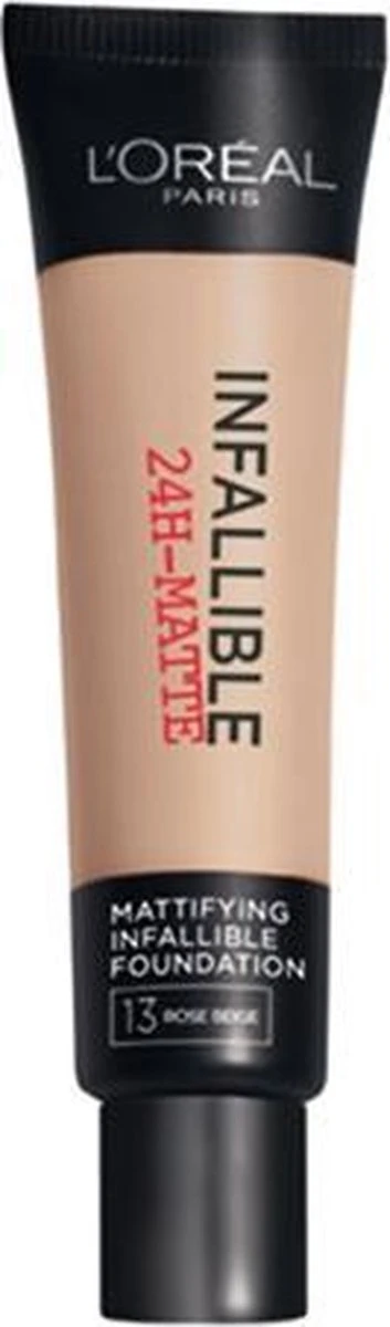 L'Oréal Paris Infallible Matte Foundation - 13 Beige Rose 5 L'Oréal Paris Infallible Matte Foundation - 13 Beige Rose - Afbeelding 5