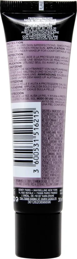 Maybelline Facestudio Primer - Protecting Primer SPF30 - 30ml -Cosmetica Winkel 358x1200 3