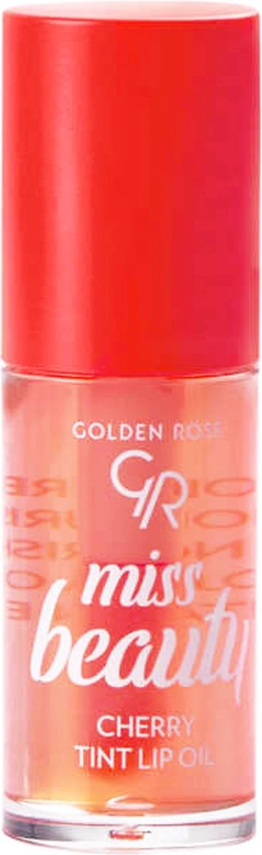 Golden Rose MISS BEAUTY CHERRY TINT LIP OIL Super Zachte Lip Olie Voor Als Verzorging Of Over Je Lippenstift 1 Golden Rose MISS BEAUTY CHERRY TINT LIP OIL Super Zachte Lip Olie Voor Als Verzorging Of Over Je Lippenstift
