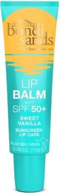 Bondi Sands - SPF 50+ Sunscreen Lip Balm Sweet Vanilla -Cosmetica Winkel 375x1200