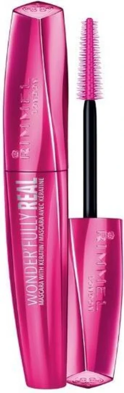 Rimmel London Wonder'fully Real Mascara - 001 Black -Cosmetica Winkel 379x1200