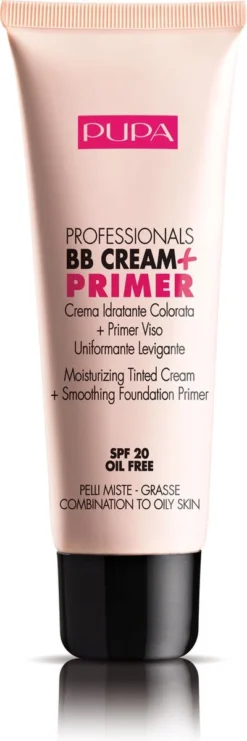 Pupa Milano BB Cream + Primer For Combination To Oily Skin - 001 Nude 23 Pupa Milano BB Cream + Primer For Combination To Oily Skin - 001 Nude -Cosmetica Winkel 400x1200 7
