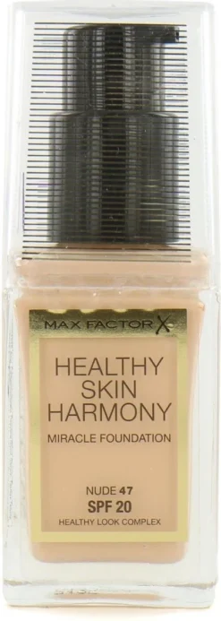 Max Factor Healthy Skin Harmony Foundation - 47 Nude