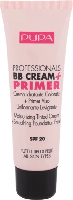 Pupa Milano Professionals BB Cream + Primer - Nude 001 -Cosmetica Winkel 437x1200 7
