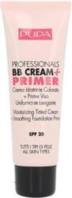 Pupa Milano Professionals BB Cream + Primer - Nude 001 -Cosmetica Winkel 439x1200 2