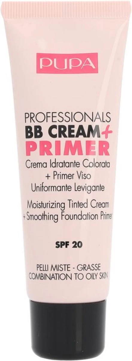 Pupa Milano BB Cream + Primer For Combination To Oily Skin - 001 Nude 7 Pupa Milano BB Cream + Primer For Combination To Oily Skin - 001 Nude - Afbeelding 7