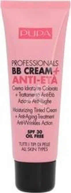 Pupa Milano Professionals BB Cream + Anti-Eta - 001 Nude -Cosmetica Winkel 442x1200 1