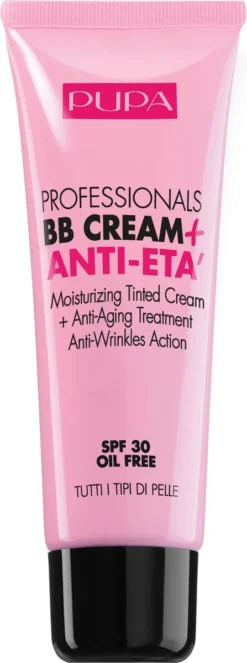 Pupa Milano Professionals BB Cream + Anti-Eta - 001 Nude -Cosmetica Winkel 447x1200 2