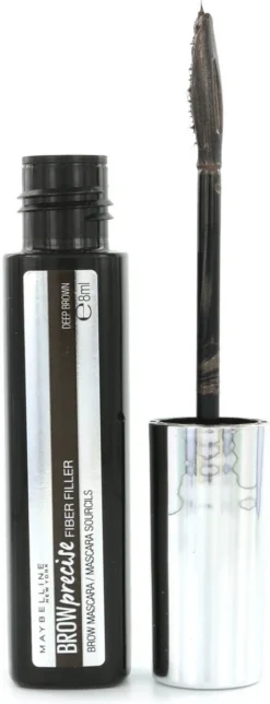 Maybelline - Brow Precise Fiber Filler - 06 Deep Brown - Wenkbrauwmascara