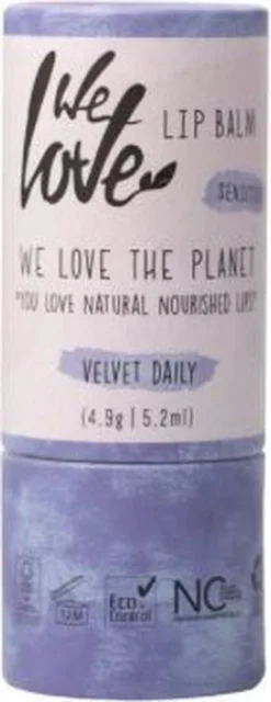 We Love The Planet Lip Balm Velvet Daily ( Vegan )