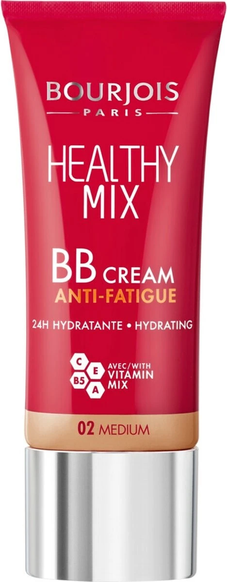 Bourjois Healthy Mix BB Cream Anti Fatigue - 02 Medium Beige 1 Bourjois Healthy Mix BB Cream Anti Fatigue - 02 Medium Beige
