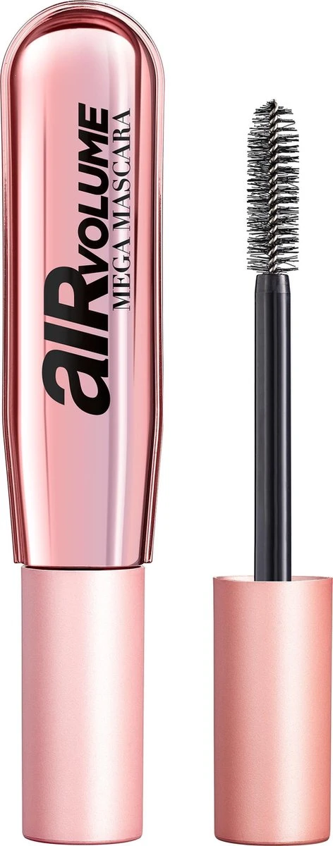 L'Oréal Paris Air Mega Volume Mascara - 01 Black - Zwart 1 L'Oréal Paris Air Mega Volume Mascara - 01 Black - Zwart