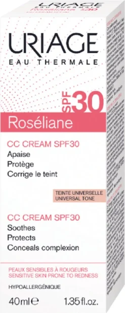 Uriage Roséliane Cc Crème Spf30 32 Uriage Roséliane Cc Crème Spf30 -Cosmetica Winkel 480x1200 2
