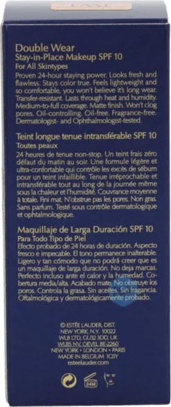 Estée Lauder Double Wear Stay-In Place Foundation - SPF 10 - Foundation - 1W1 Bone -Cosmetica Winkel 506x1200 2