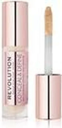 Makeup Revolution - (Conceal & Define Concealer) 3.4 Ml C3 -Cosmetica Winkel 586x1200