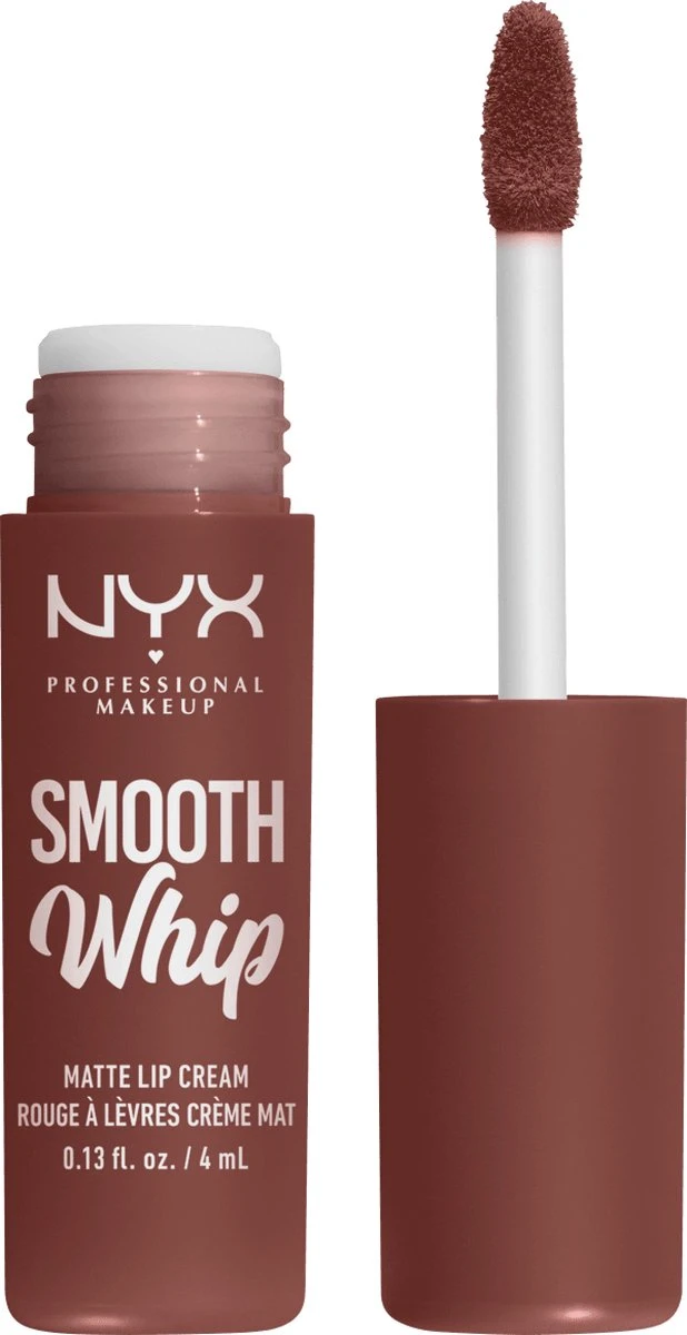 NYX Professional Makeup - Smooth Whip Matte Lip Cream Thread Count - Vloeibare Lippenstift - 4ML 2 NYX Professional Makeup - Smooth Whip Matte Lip Cream Thread Count - Vloeibare Lippenstift - 4ML - Afbeelding 2