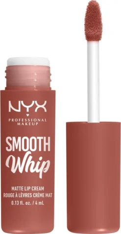 NYX Professional Makeup - Smooth Whip Matte Lip Cream Teddy Fluff - Vloeibare Lippenstift - 4ML