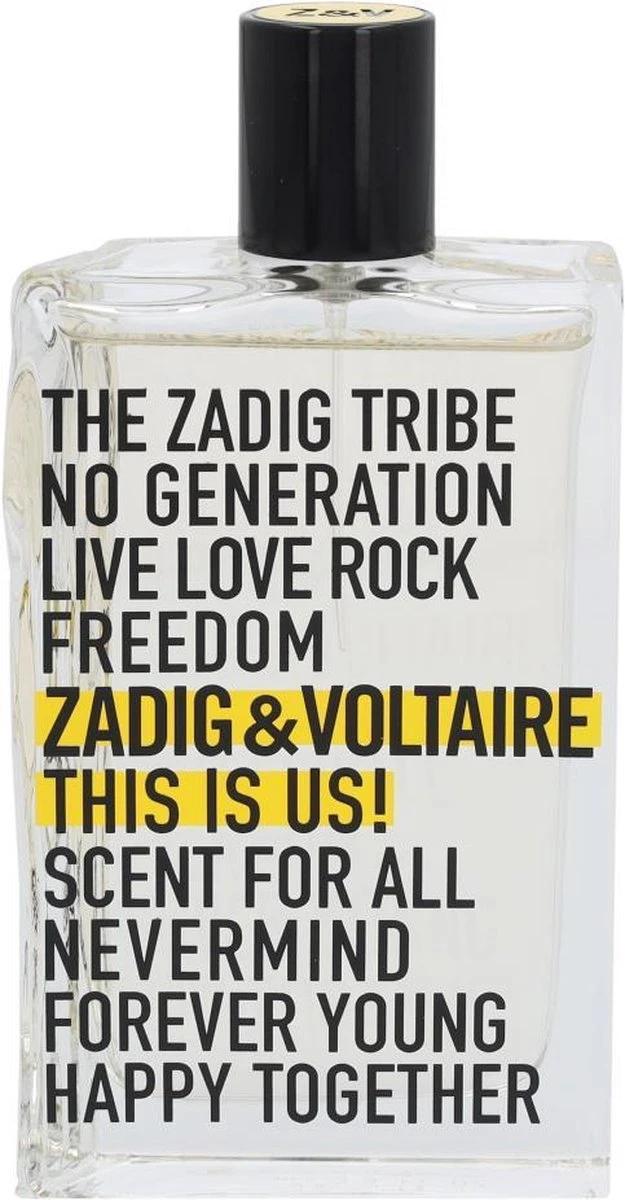 Zadig & Voltaire This Is Us! 100 Ml - Eau De Toilette - Unisex 12 Zadig & Voltaire This Is Us! 100 Ml - Eau De Toilette - Unisex - Afbeelding 12