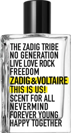 Zadig & Voltaire This Is Us! 100 Ml - Eau De Toilette - Unisex