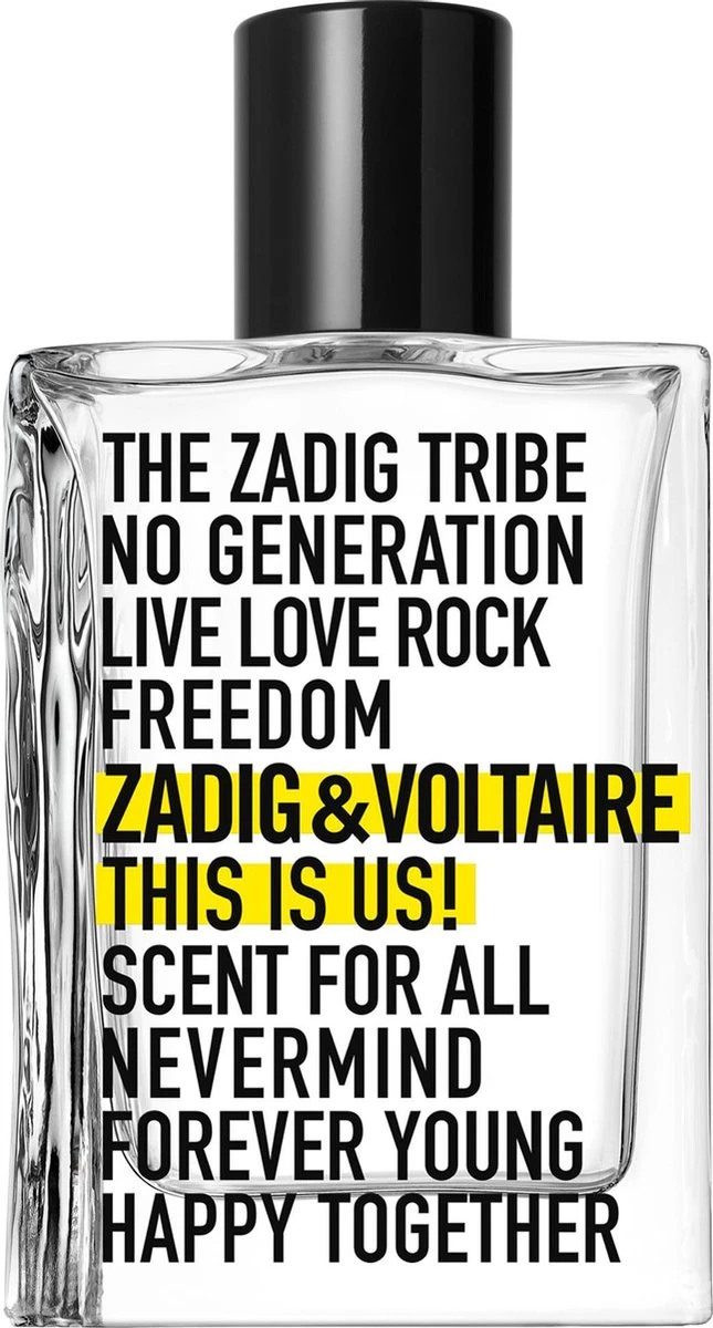 Zadig & Voltaire This Is Us! 100 Ml - Eau De Toilette - Unisex 1 Zadig & Voltaire This Is Us! 100 Ml - Eau De Toilette - Unisex