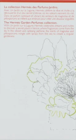 Hermes Un Jardin Sur La Lagune - 30 Ml - Eau De Toilette Spray - Unisexparfum -Cosmetica Winkel 654x1200