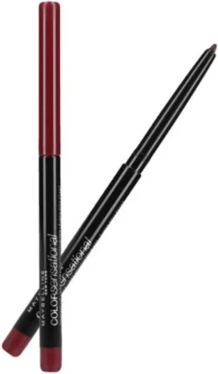 Maybelline - Color Sensational Shaping Lip Liner - 110 Rich Wine - Lipliner 32 Maybelline - Color Sensational Shaping Lip Liner - 110 Rich Wine - Lipliner -Cosmetica Winkel 701x1200