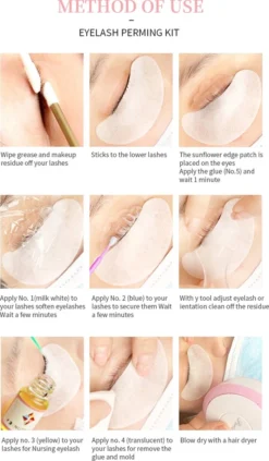 Iconsign Upgraded Wimper Lifting Set - Uitgebreide Versie - Lash Lift Set – 25-delig -Cosmetica Winkel 701x1200 3