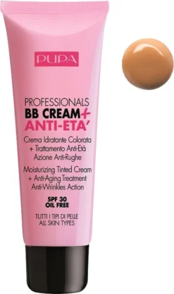 Pupa Milano Professionals BB Cream + Anti-Eta - 001 Nude -Cosmetica Winkel 712x1200