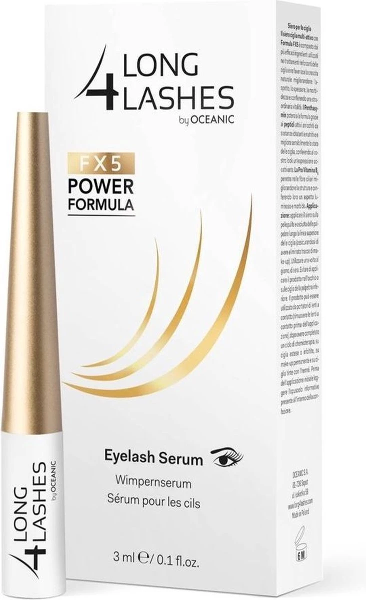 Oceanic Long4lashes Fx5 Eyelash Wimpernserum 3 Ml 1 Oceanic Long4lashes Fx5 Eyelash Wimpernserum 3 Ml