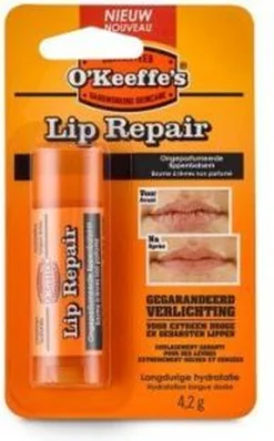 O'Keeffe's - Liprepair - Lippenbalsem - Ongeparfumeerd - 4,2g -Cosmetica Winkel 744x1200 1