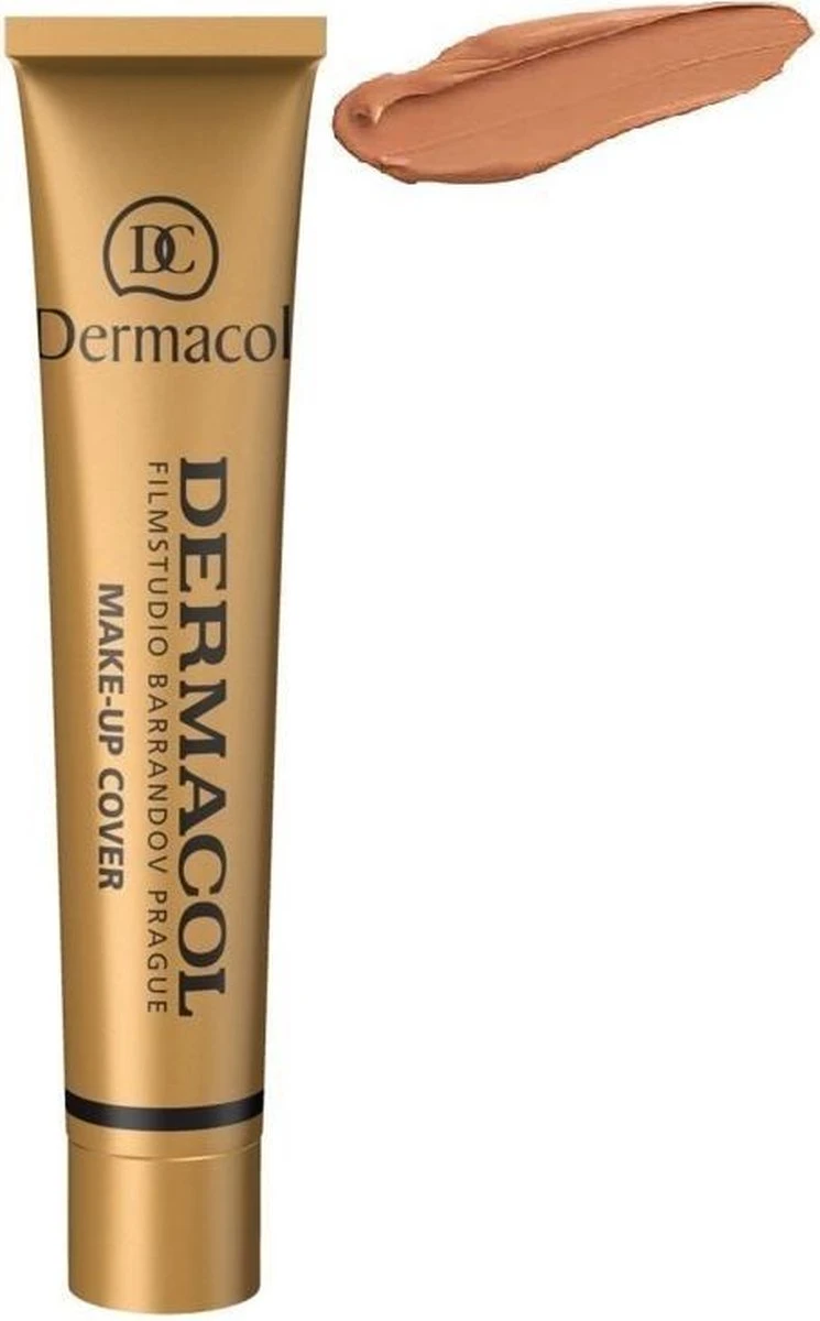 Dermacol - Make-up Cover - 30 Ml - Waterproof - Tint 224 2 Dermacol - Make-up Cover - 30 Ml - Waterproof - Tint 224 - Afbeelding 2