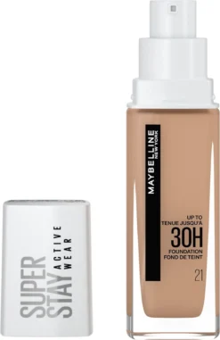Maybelline - Superstay Active Wear Foundation - 21 Nude Beige -Cosmetica Winkel 778x1200