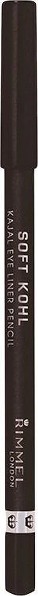 Rimmel London Soft Kohl Kajal Oogpotlood - 061 Jet Black 10 Rimmel London Soft Kohl Kajal Oogpotlood - 061 Jet Black - Afbeelding 10
