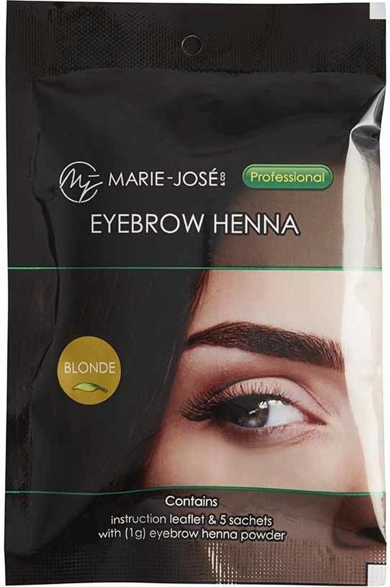 Henna Wenkbrauwverf Blond | Henna Brows |Geschikt Voor Minstens 25 Toepassingen 1 Henna Wenkbrauwverf Blond | Henna Brows |Geschikt Voor Minstens 25 Toepassingen