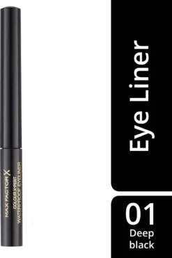 Max Factor Colour Xpert Waterproof - 01 Deep Black - Zwart - Eyeliner -Cosmetica Winkel 800x1200 20