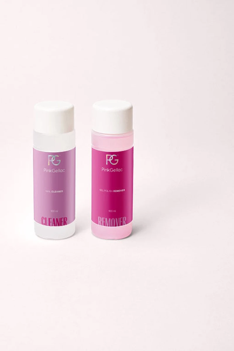 Pink Gellac - Starterset Premium Uncovered Met 4 Kleuren En LED Lamp + Manicure Set 2 Pink Gellac - Starterset Premium Uncovered Met 4 Kleuren En LED Lamp + Manicure Set - Afbeelding 2