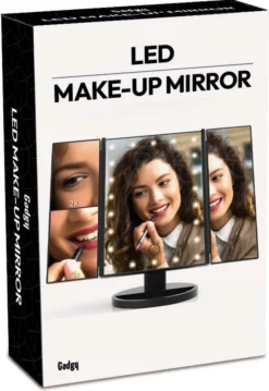Gadgy Make Up Spiegel – Spiegel Verlichting – Moederdag Cadeautje - Cosmetica Spiegel - Scheerspiegel - Staand Met 2 Vergrootspiegels - Op Batterijen Of USB (kabel Incl) -Cosmetica Winkel 825x1200 1