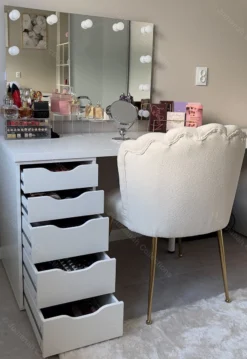 Jumanah® Collections "Sorted" - Large - Set A - Make Up Organizer Ladeverdeler Transparant Acryl- Ikea Alex 5 Ladeblok -Cosmetica Winkel 825x1200 2