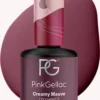 Pink Gellac - Creamy Mauve - Gellak - Vegan - Paars - Creamy Finish - 15 Ml