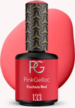 Pink Gellac - Fuchsia Red - Gellak - Vegan - Rood - Glanzend - 15ml -Cosmetica Winkel 833x1200