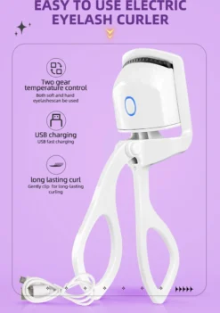 BeautyTech Elektrische Wimperkruller/Wimperkrultang - Wit - Oplaadbaar - Beauty - Verzorging - Make Up -Cosmetica Winkel 844x1200