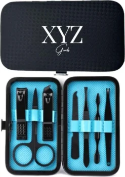 XYZ Goods - Manicure En Pedicure Set - 7 Delige-set Inclusief Nagelknipper In Nette Lederen Opberg Etui -Cosmetica Winkel 846x1200 1
