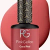 Pink Gellac - Coral Red - Gellak - Vegan - Koraal Rood - Glanzend - 15ml